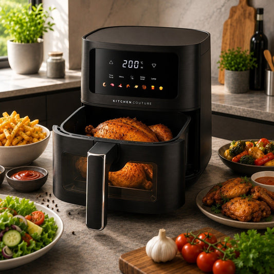 Kitchen Couture 4.5L Clear View Colour Touch Air Fryer