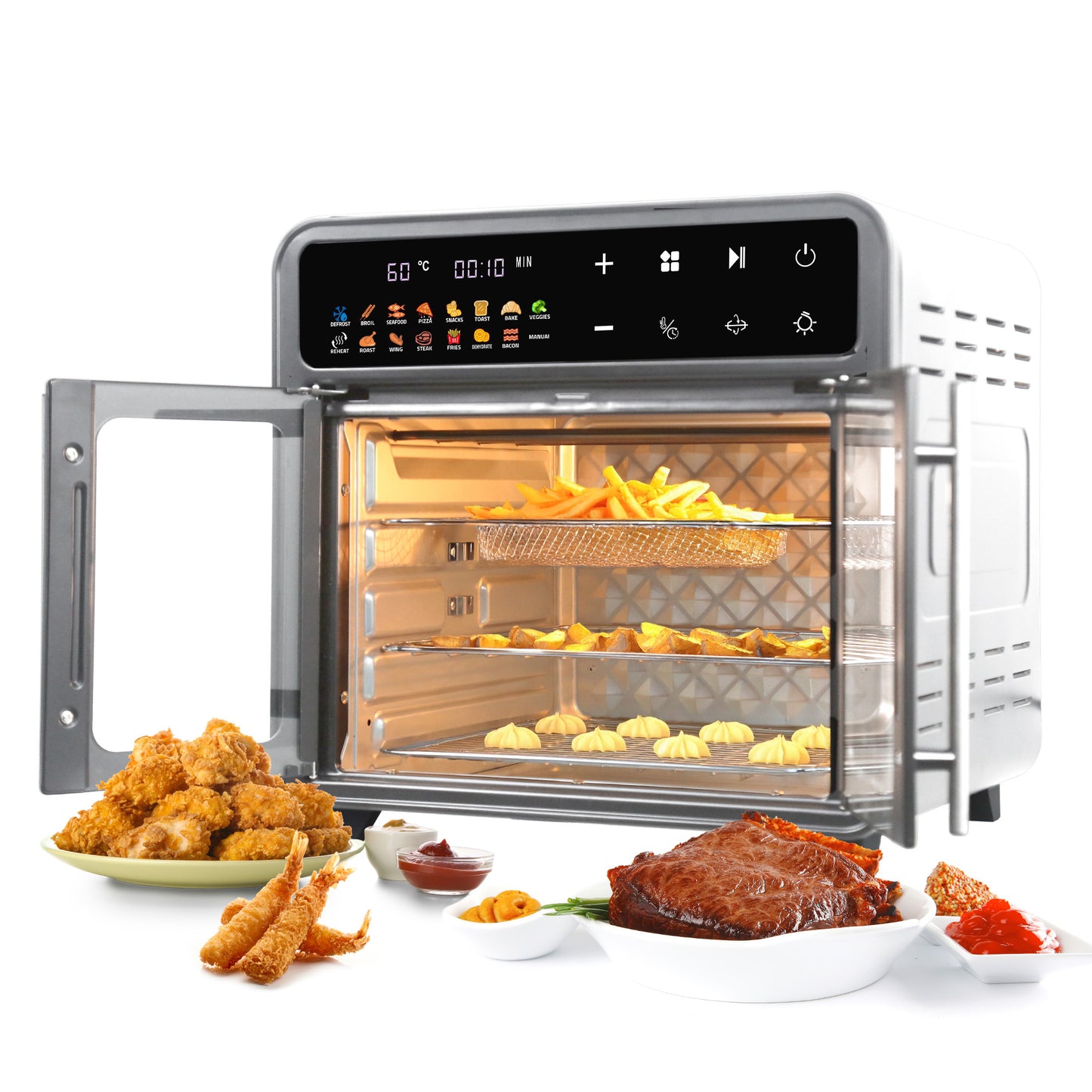 Kitchen Couture 25L French Door Colour Touch Air Fryer