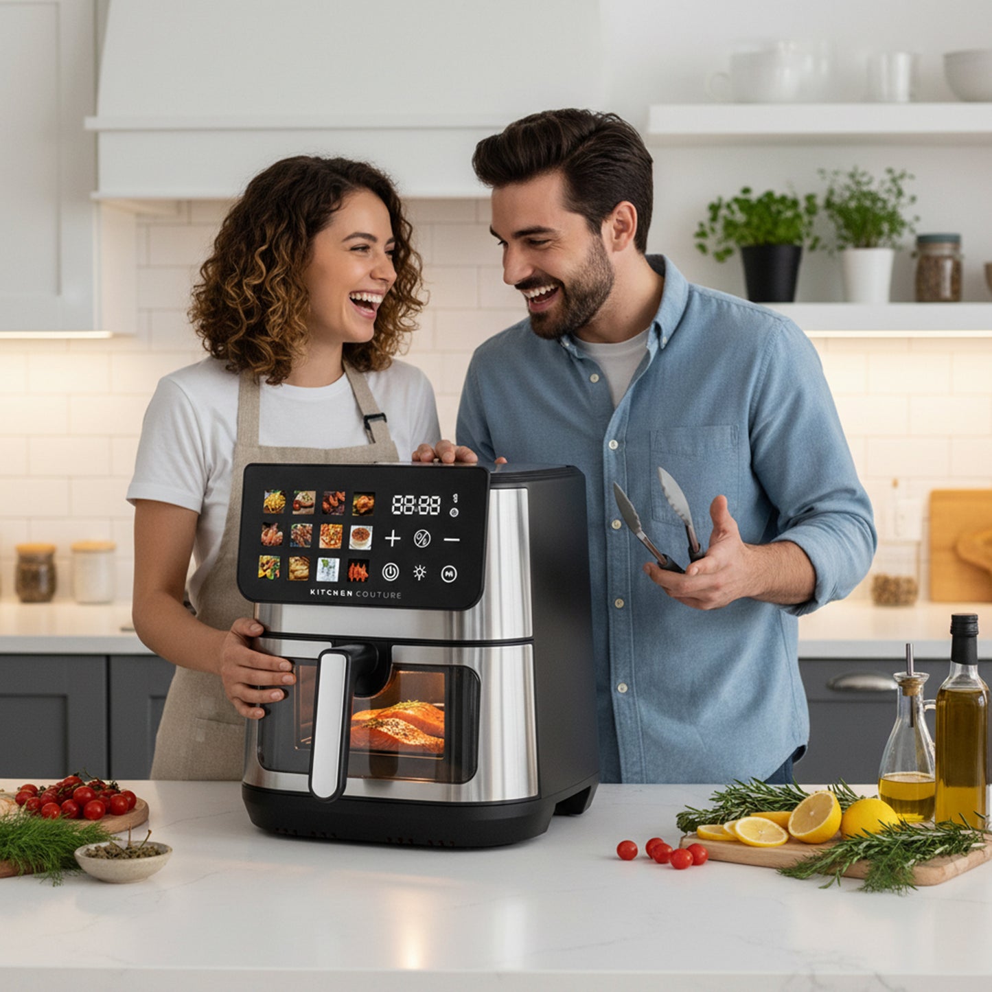 8.5L Big Screen Clearview Air Fryer