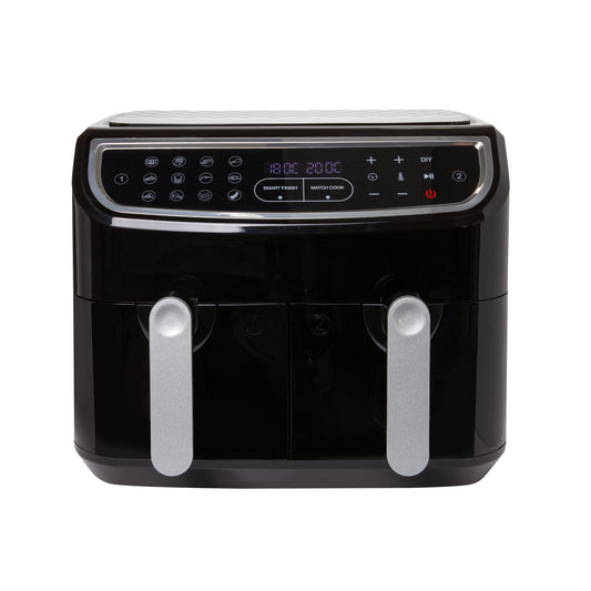 Kitchen Couture DUO 2-Basket 12-in-1 Digital Air Fryer LED Display