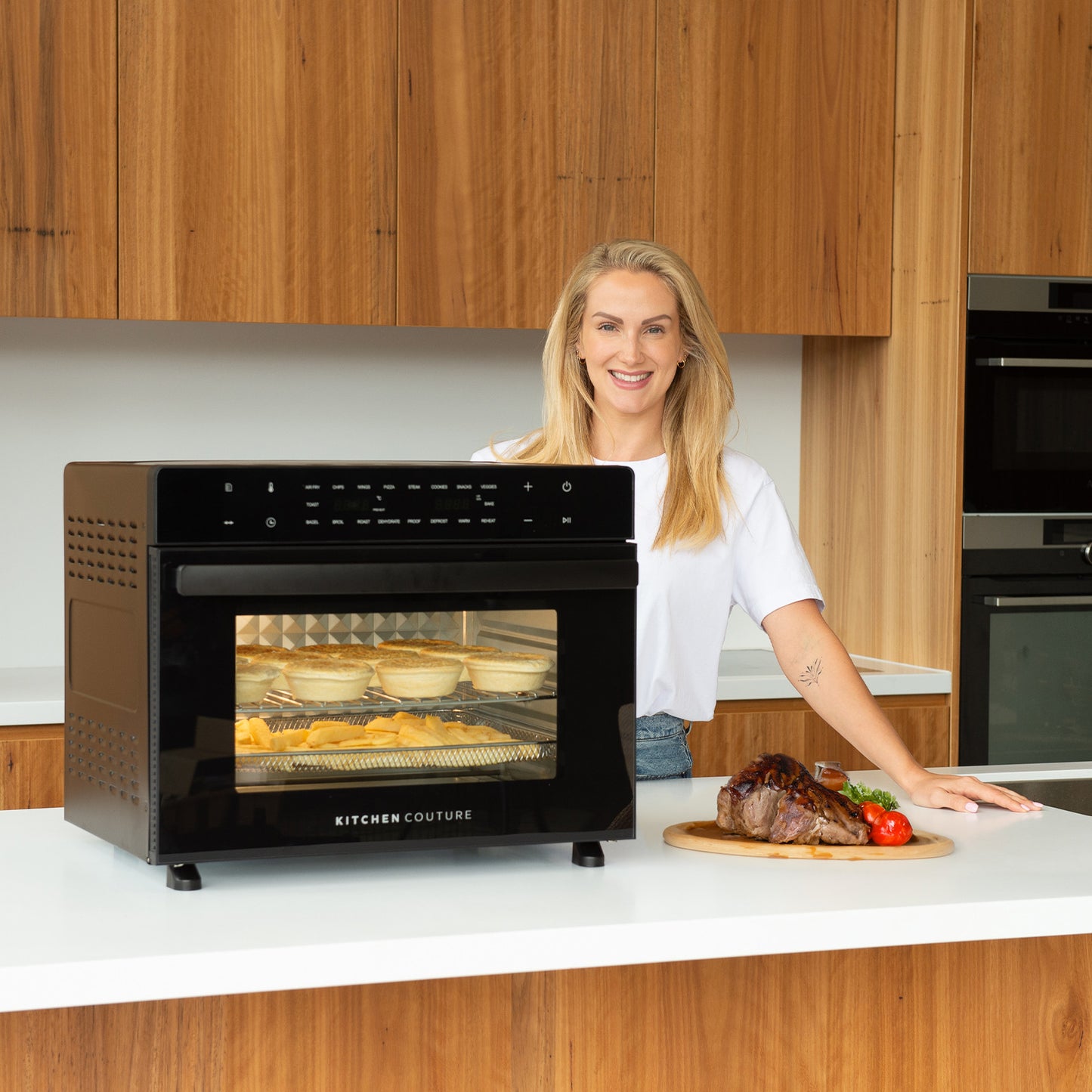 45L Air Fryer Oven with Multi-Function Cooking - Big Papa