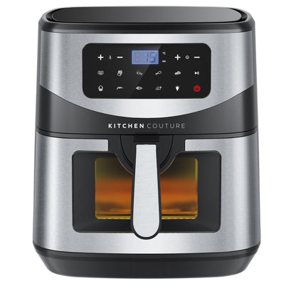 12L Air Fryer with ClearView Window – Silver