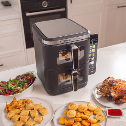 11L Dual Drawer Air Fryer with Stacked Design - Vertex