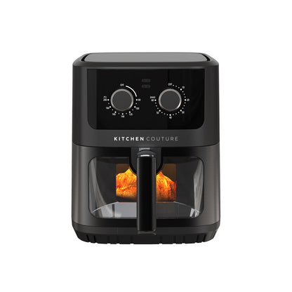 6.5L Air Fryer with ClearView™ Window – Black