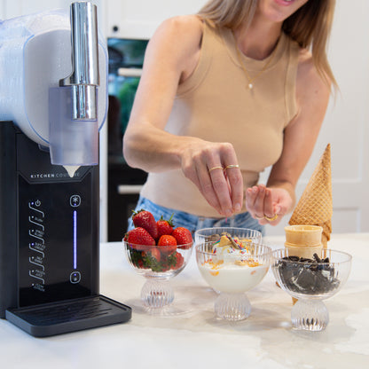 Slushie and Soft Serve Maker with One-Touch Controls