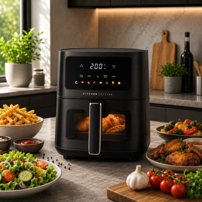 Kitchen Couture 4.5L Clear View Colour Touch Air Fryer