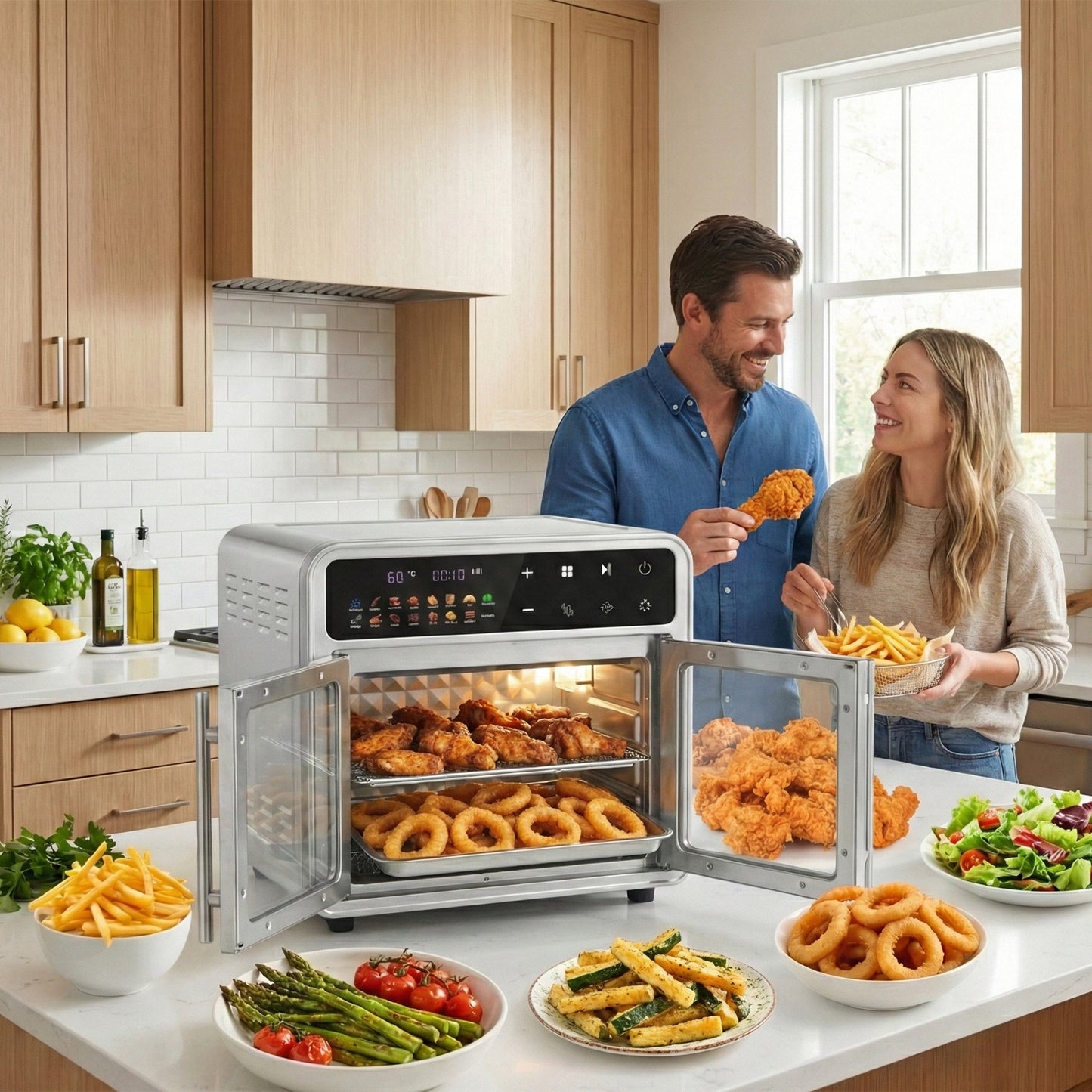 Kitchen Couture 25L French Door Colour Touch Air Fryer