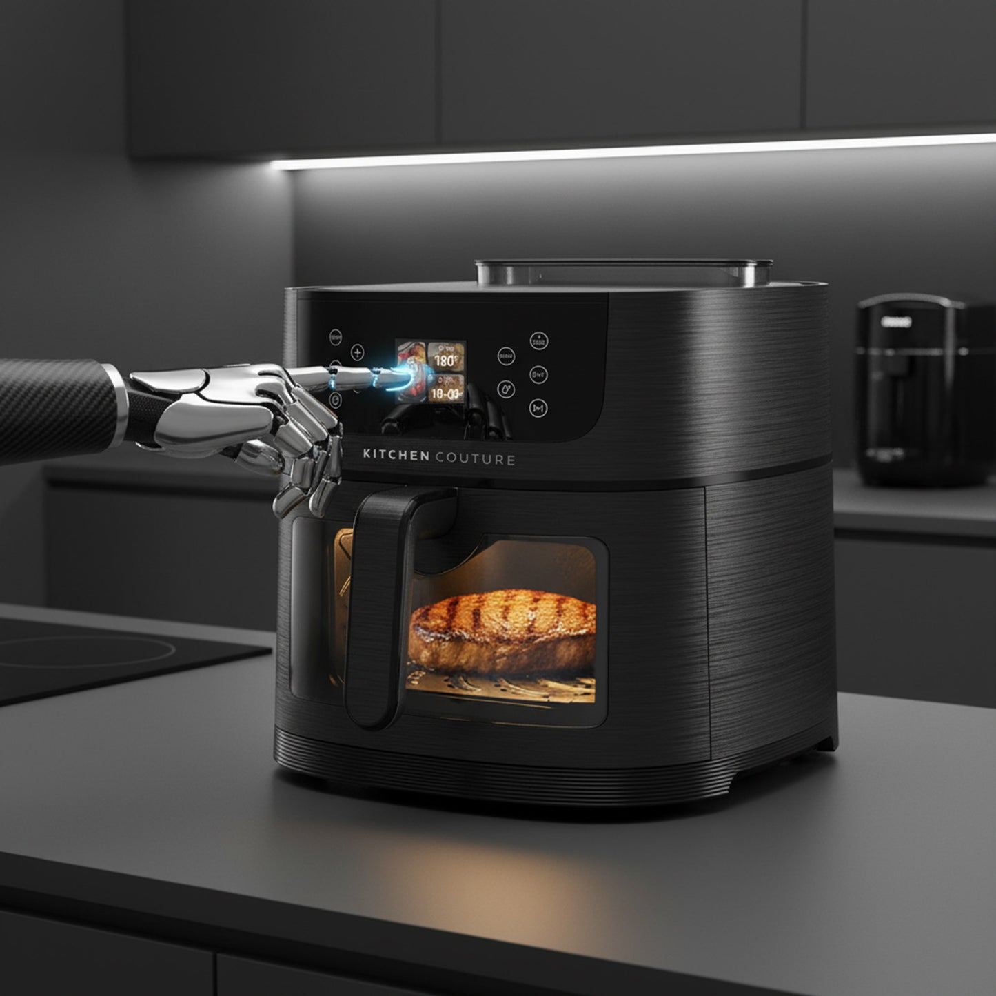 Kitchen Couture 8L Ai Smart Sense Ceramic Auto Cooking Air Fryer