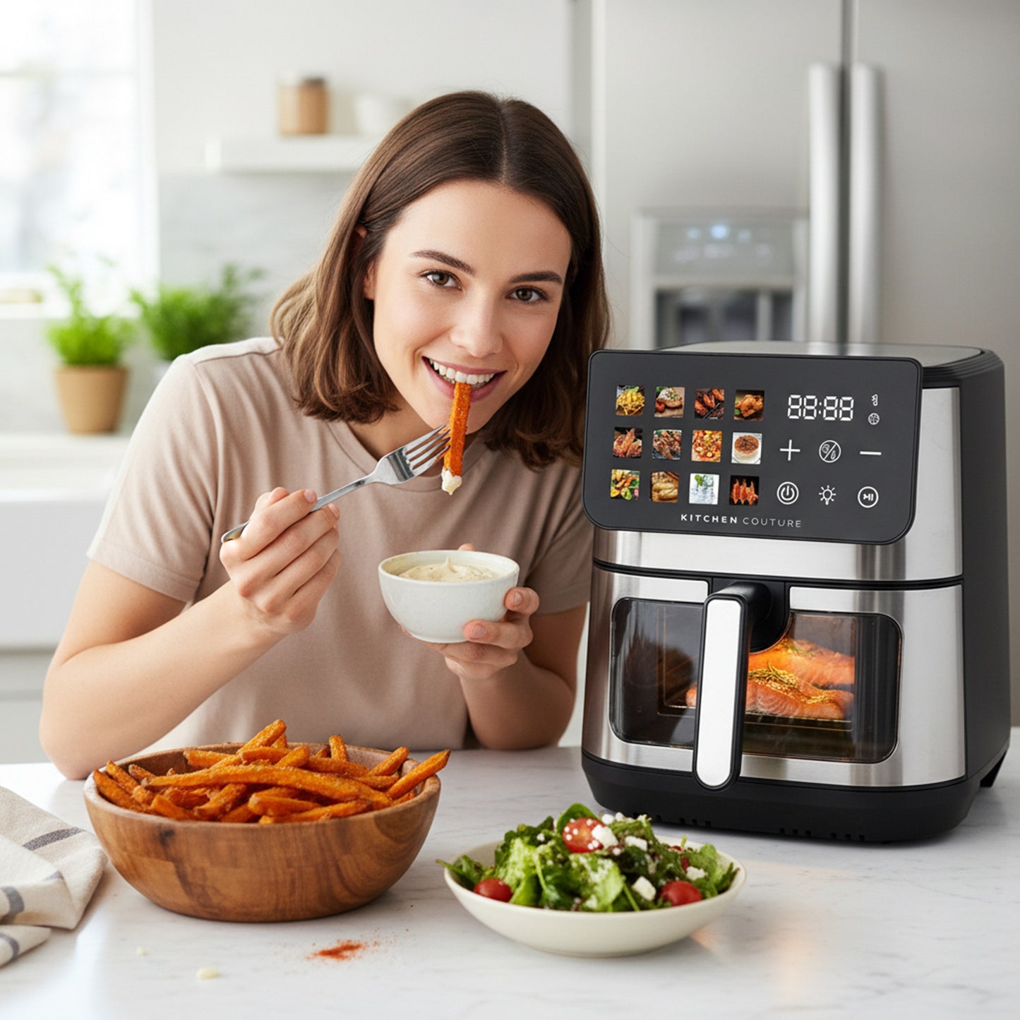 8.5L Big Screen Clearview Air Fryer