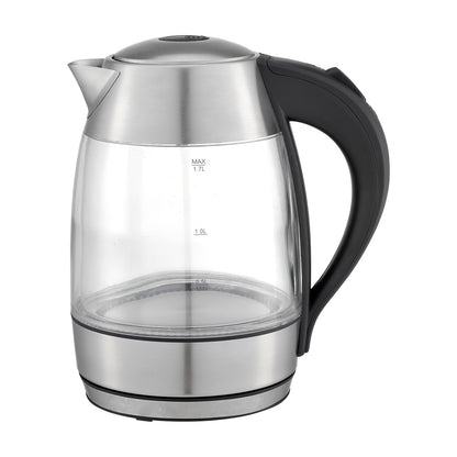 1.7L Glass Kettle with Thermoguard Protection