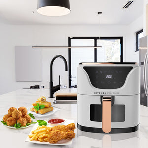 Kitchen Couture Air Fryer Clear View 7 Preset Functions